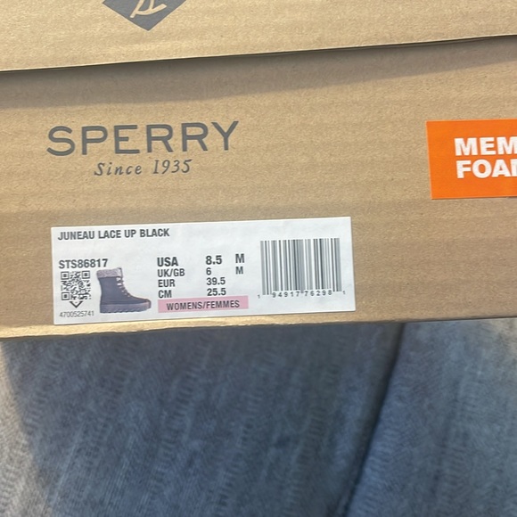 🎁$15 free item with purchase Sperry Juneau Lace up  8.5 Boots!!! - Picture 8 of 8